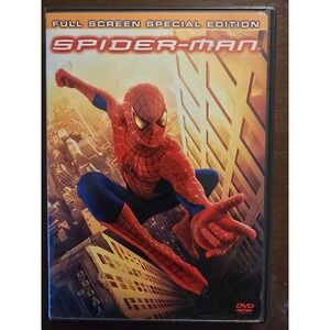 Spider-Man (DVD, 2002, 2-Disc Set, Special Edition Full Frame), Good Condition
